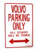Tabule Volvo Parking Only 